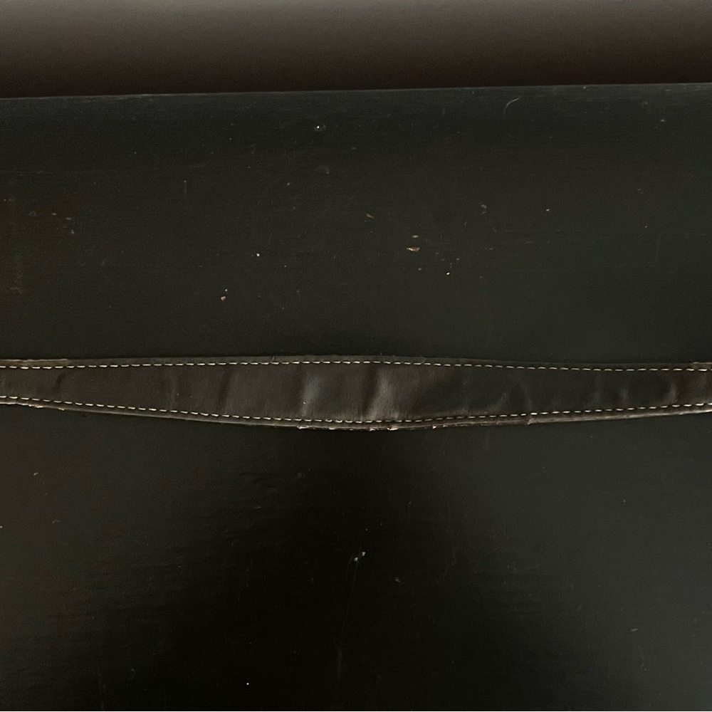 Coach Brown Leather Bag Strap with Stitching - Picture 4 of 4